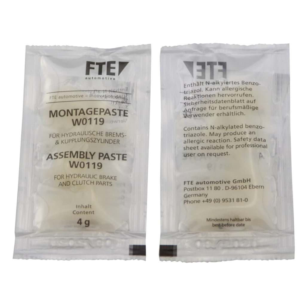 Bild von FTE W0119  Montagepaste 4 gr Bremszylinder 1 Stück