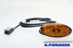 Bild von Seitenmarkierungsleuchte LED 24V Aspöck 31-2304-037 FLATPOINT II Einbau Kabel 1,5 m *  