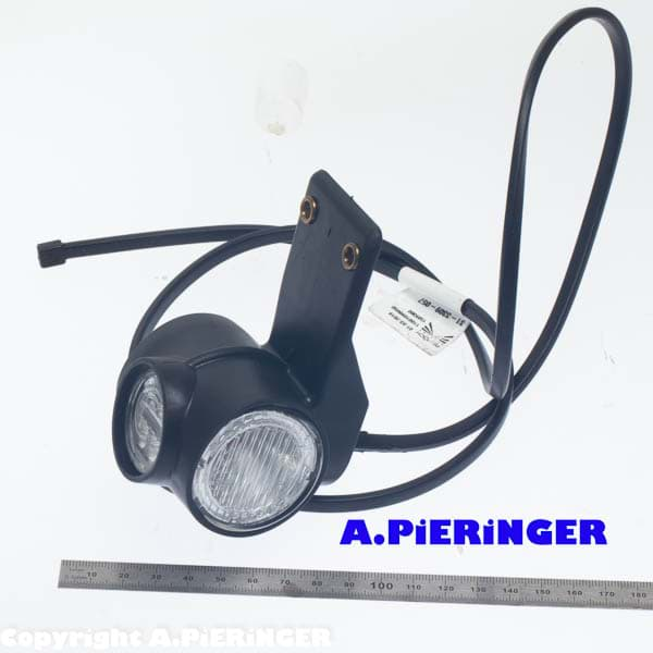 LED Begrenzungsleuchte 12V Superpoint Festanbau Klarglasoptik