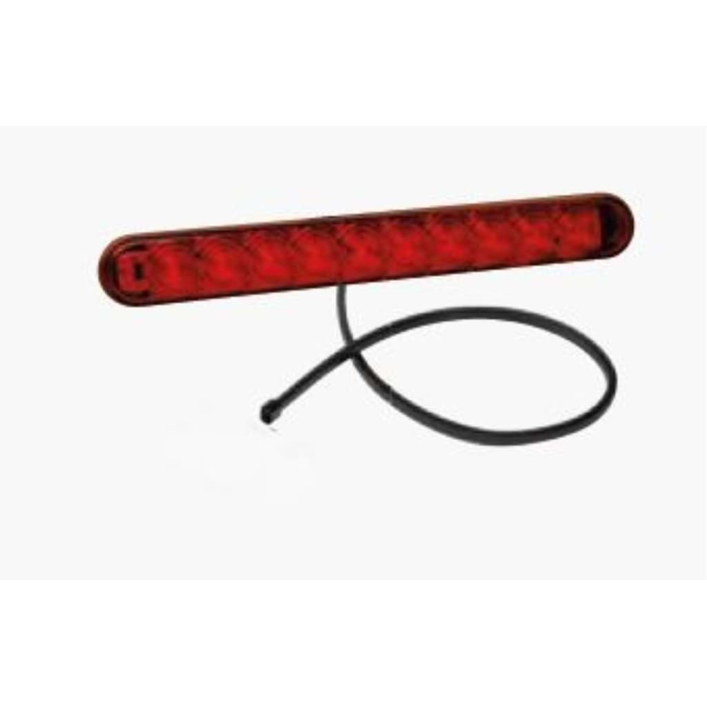 Immagine di 3. Bremsleuchte LED 12V Gesamtlänge 227 mm klebend Aspöck 31-8700-004 kabel