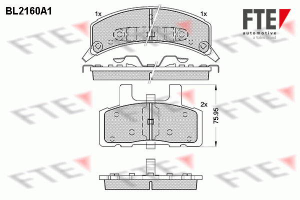 Image de Scheibenbremsbelag-Satz