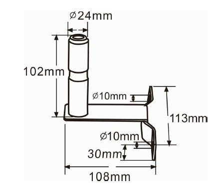 Aspöck Rundumleuchte LED 9-30V flex. Anschluß 4 Blinkmuster Ø 132 mm Höhe  243 mm, Rundumleuchte, Aspöck, LED