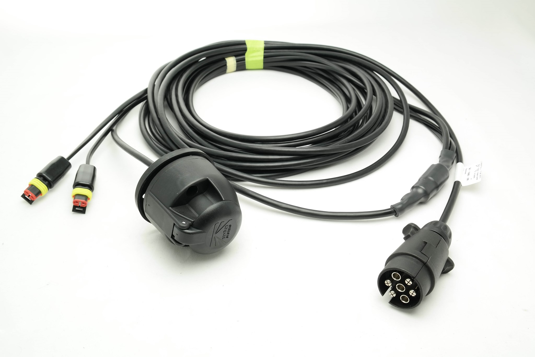 Bild von 58-1680-007 Aspöck Kabelsatz mit Dose 12V 5,8 cable set with socket 12V 5,8m