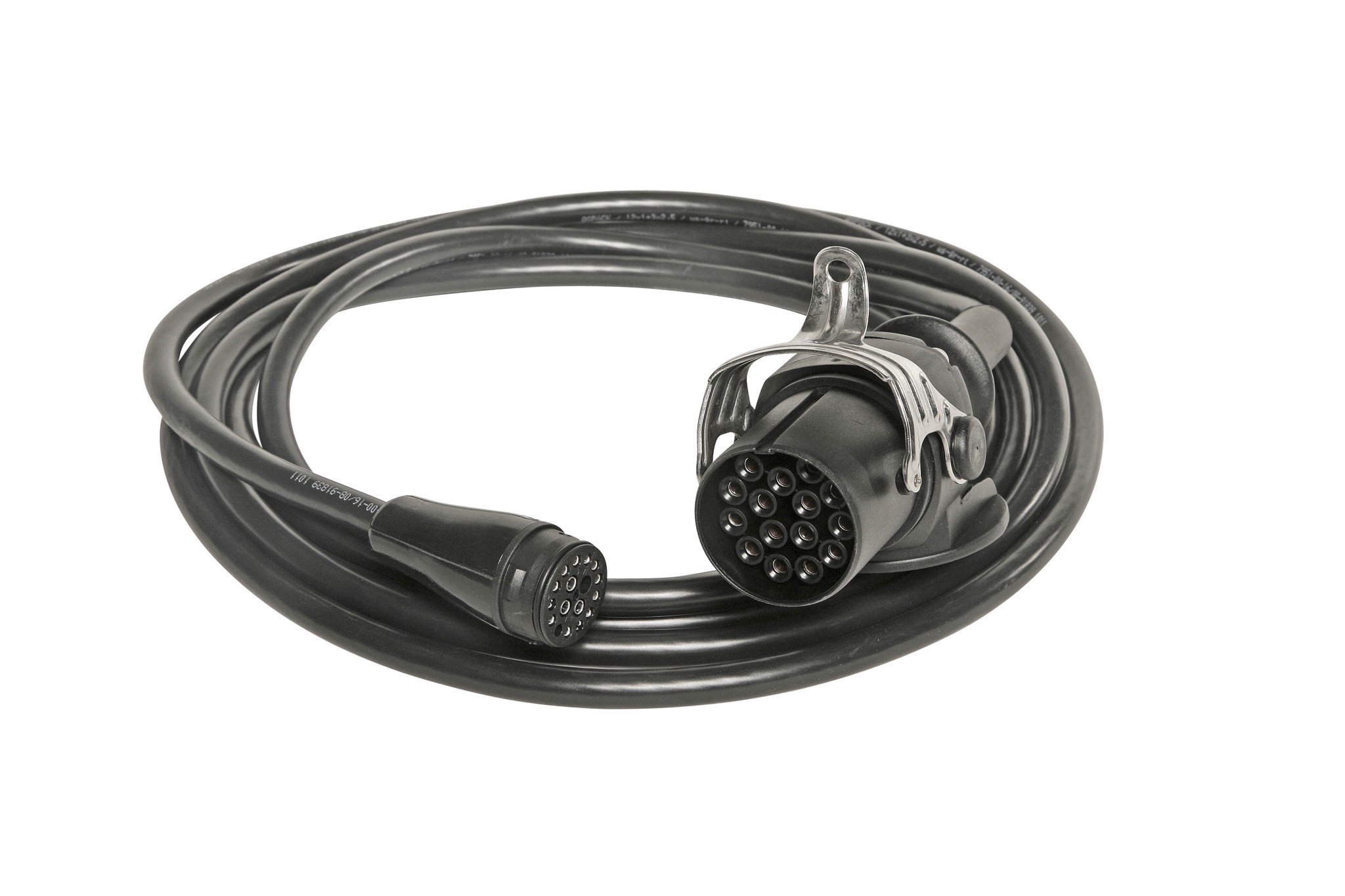 Immagine di 53-1667-027 Aspöck Vers.Kabel mit Stecker 15pol. PUR ISO12098 ASS3 - Buchse 8,0m