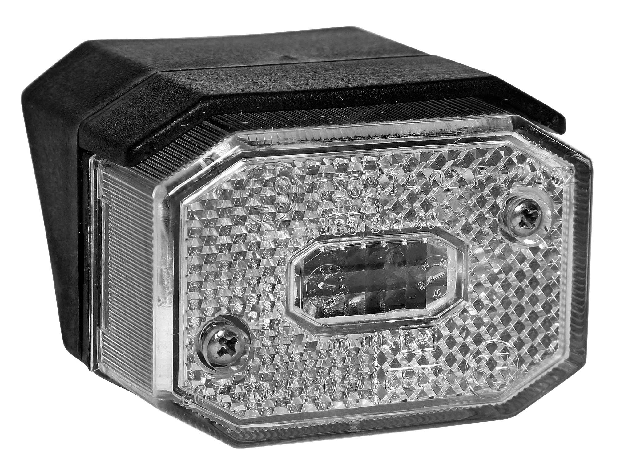 Immagine di 31-6569-077 Aspöck Positionsleuchte Flexipoint 12V 0,9m DC weiß, Kotflügelhalter