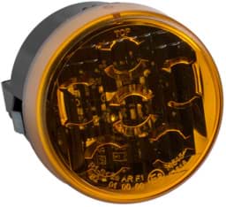 Bild von 31-7600-701 Aspöck Roundpoint II LED, Blinker, 12-24Volt orange 1,8m Kabel Open end