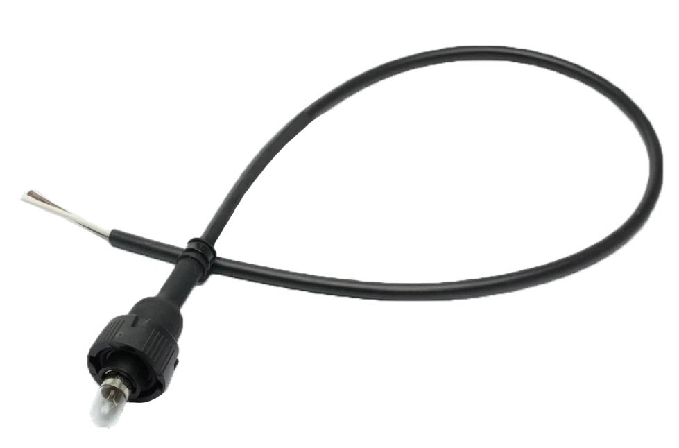 Image de 31-2800-004 Aspöck Fassung Superpoint mit Kabel 0,5m mit Glühbirne 4Watt