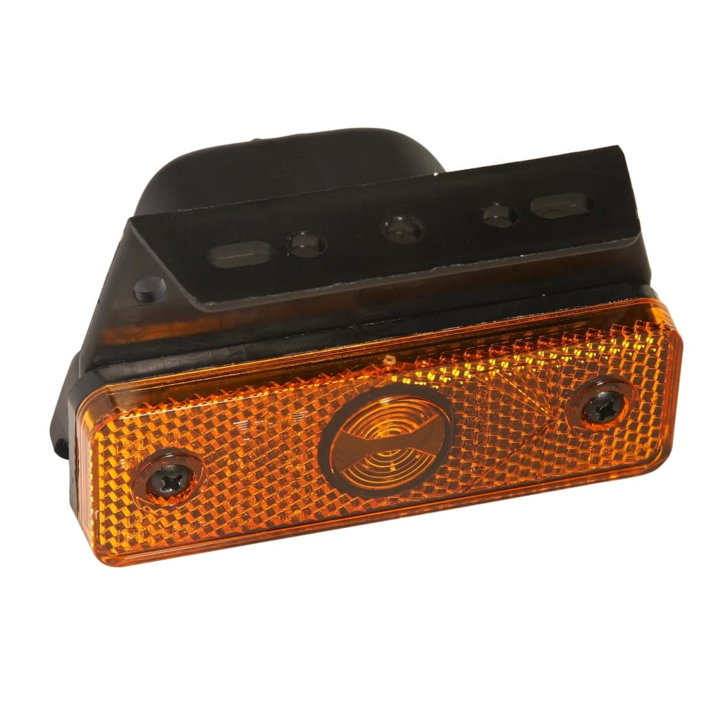 Aspöck Flatpoint 2 - orange/gelbe Seitenmarkierungsleuchte - Stecker - LED  - Anhängershop