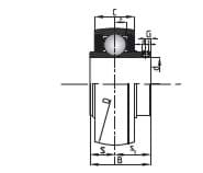 Imagen de SPANNLAGER UC 208 MSC 