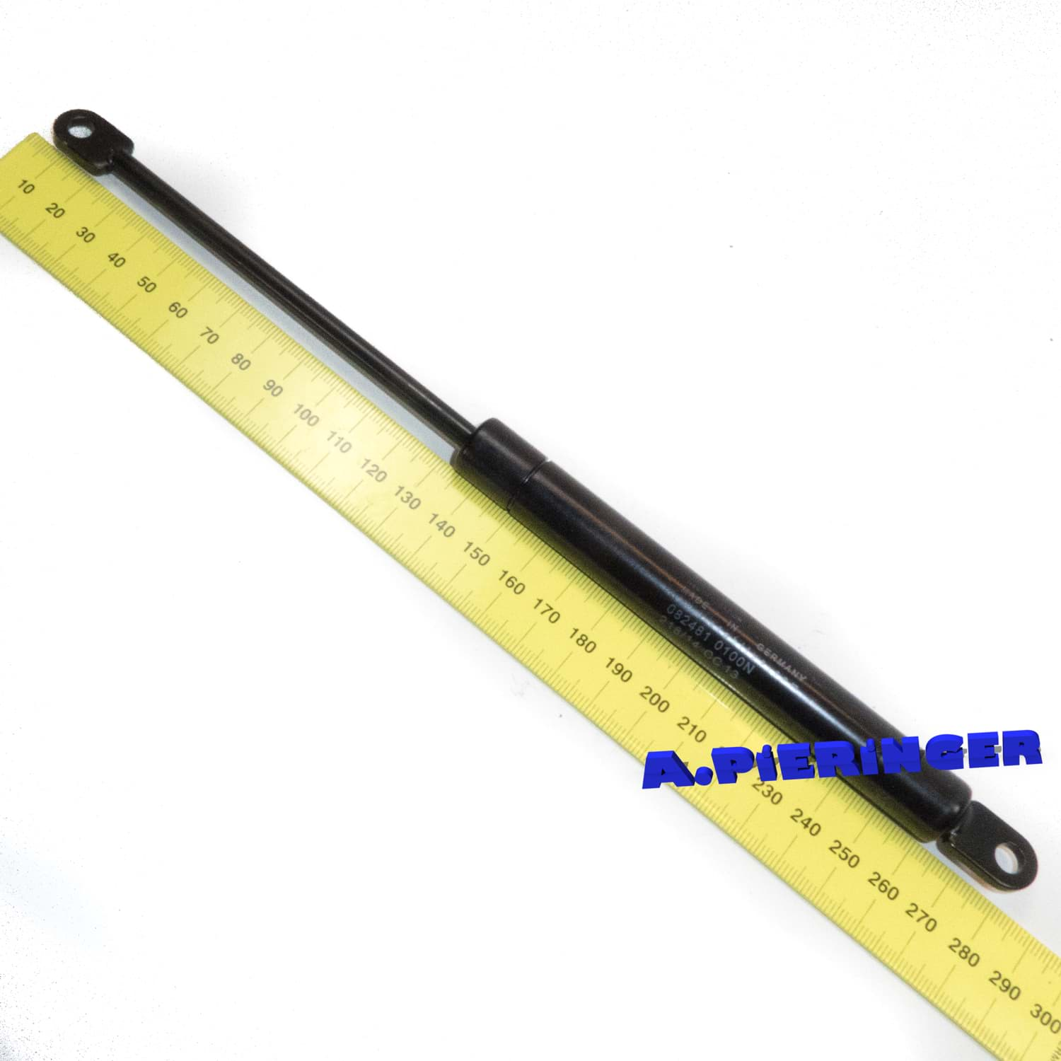 Immagine di Gasfeder Stabilus Lift-o-MAT  082481  0100N Gesamtlänge 265,5 mm Auge 6 mm