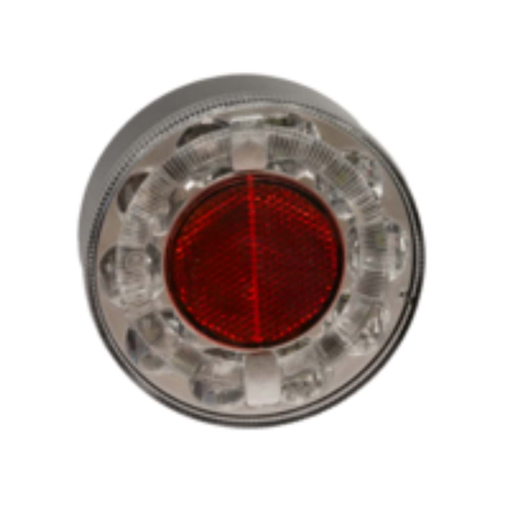 Imagen de Aspöck LED Nebelschlusslechte Rückfahrleuchte Braspoint rund 98 mm 12V/24V 33-8100-107