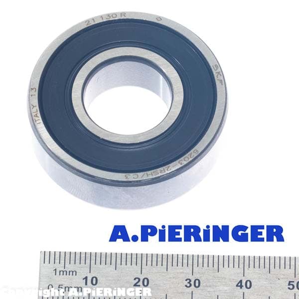 Bild von Rillenkugellager 6203 2RSH C3 SKF 