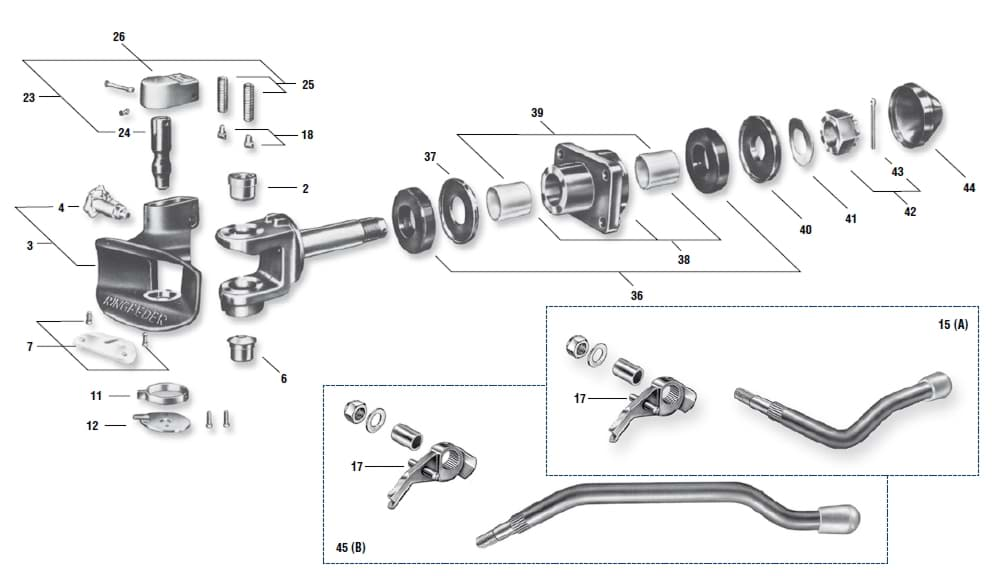 Ersatzteile Ringfeder TYp 80