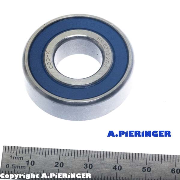 Bild von Kugellager SS 6203 2RS