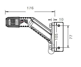 Bild von 31-3164-004 Aspöck Superpoint IV LED links 