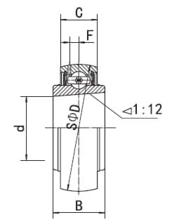 Imagen de LAGER UK 208 G2H SNR 