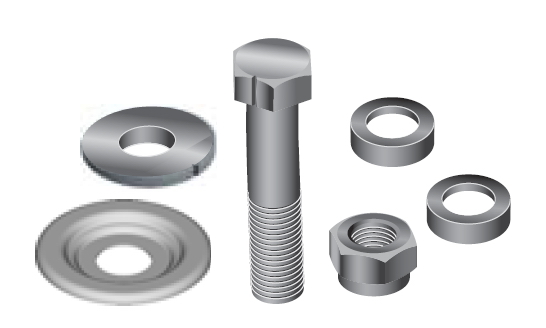 Bild von Montagesatz Rad justierbar 100mm