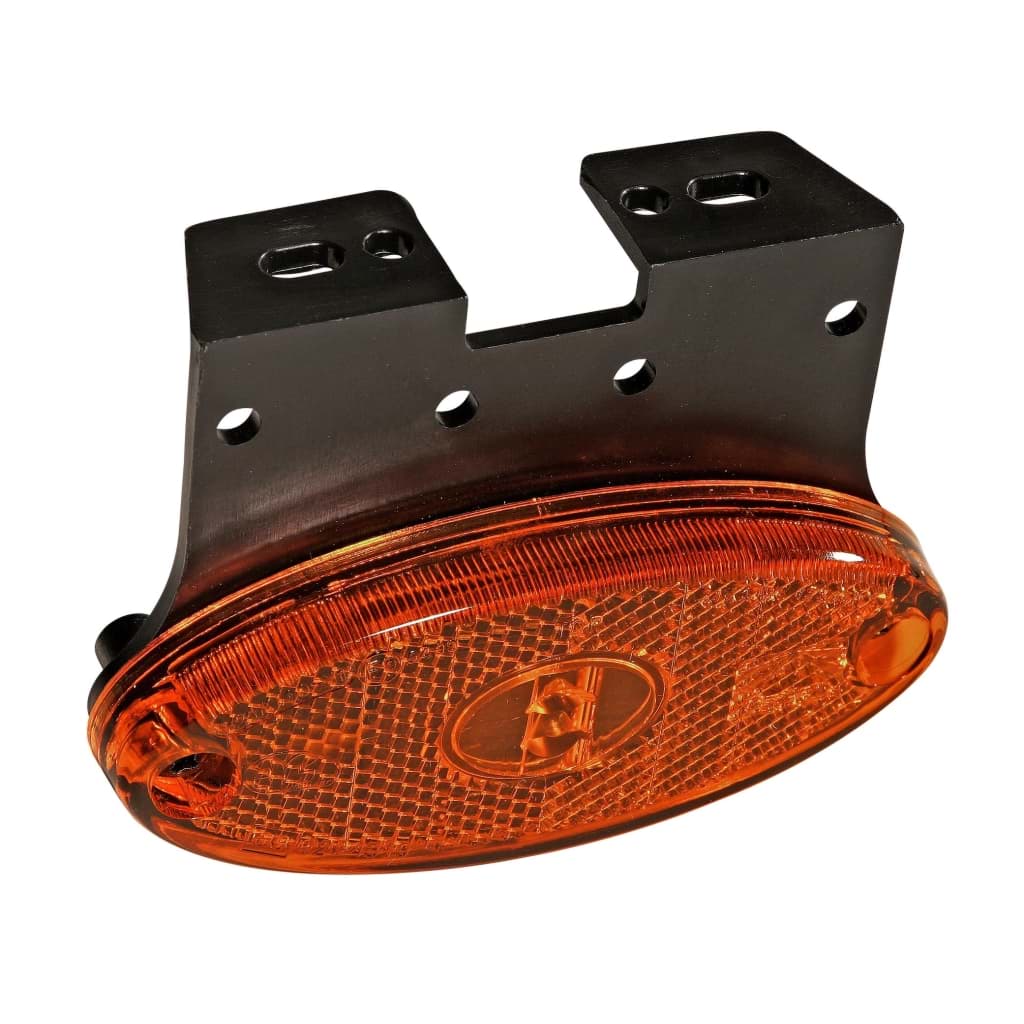 Aspöck 12V Flatpoint II LED Positionsleuchte Rot 0,5m DC-Kabel