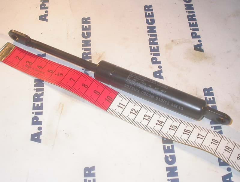 Bild von Gasfeder Stabilus Lift-o-MAT 771276 0200N Länge 167mm ersetzt 9278NX