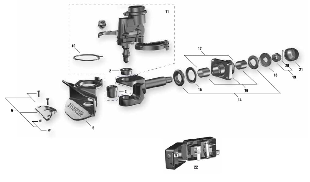 Imagen para la categoría Ersatzteile passend für Ringfeder TYP 2050