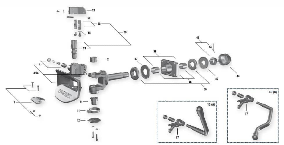 Ersatzteilzeichung Ringfeder 2040