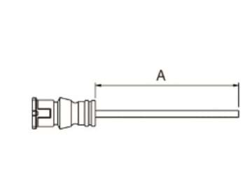 Bild von Kabel AMP JPT 2m