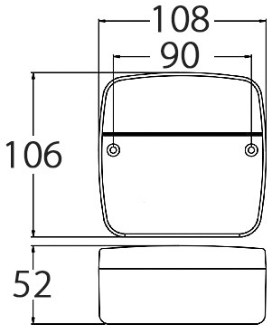 Bild von Rear lamp/small trailer