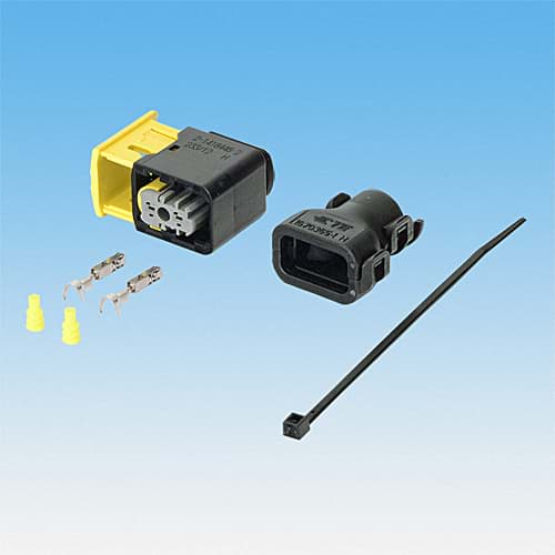 Bild von Stecker 2 polig  MCP 1.5K 180° grau