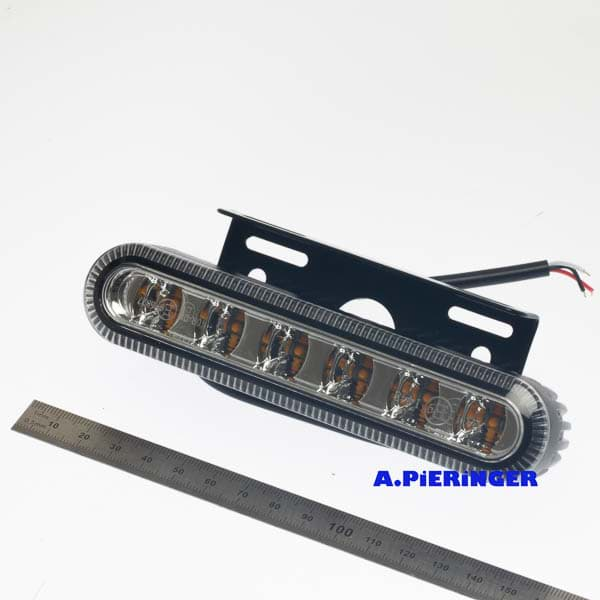 A.PiERiNGER. LED Biltzer gelb 128x28x20 FABRILcar 42 4054 011 > LED  Blitzleuchte gelb