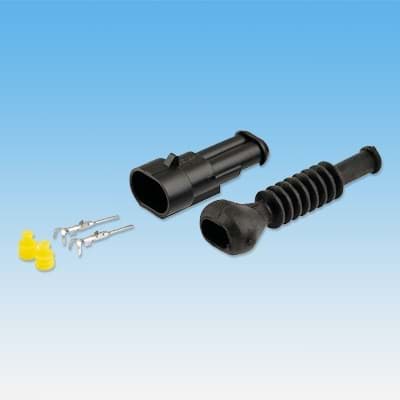 Bild von Stecker 2-polig Super.Seal Schutzkappe 