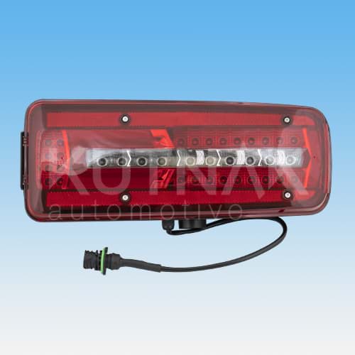 Bild von LED-Heckleuchte links passend MAN TGX TGS (Kabel) Kennzeichenlicht