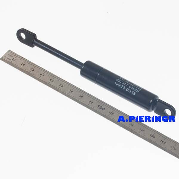 Immagine di Gasfeder Stabilus Lift-o-MAT  082317 0350N Gesamtlänge 145,50 mm Auge 6 mm