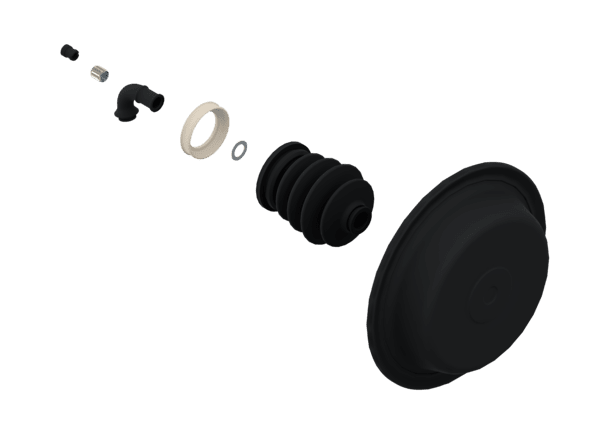 Image de WABCO 4235060012 Kit: Diaphragm + Hose Coupling / Reparatursatz