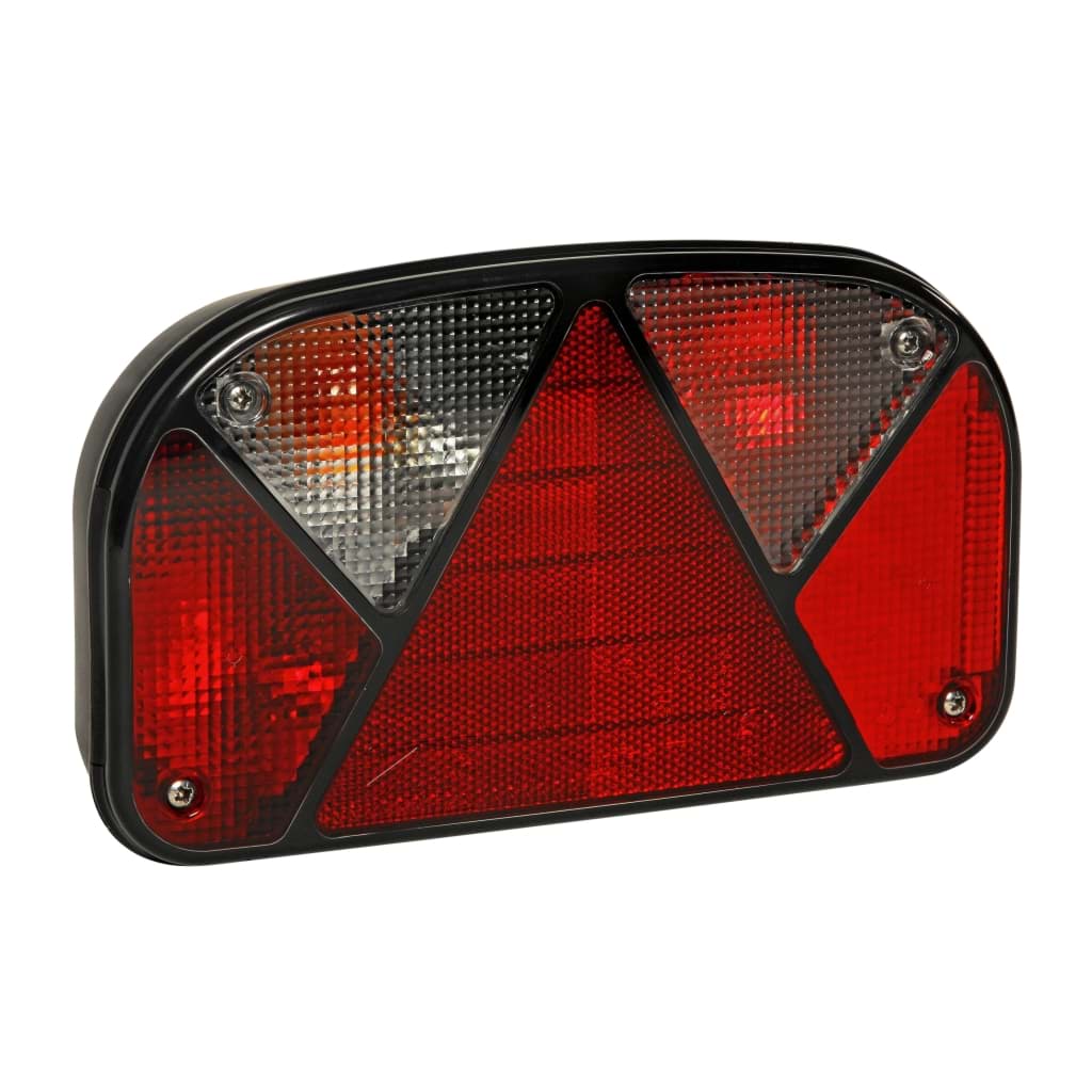 Aspöck 24-7010-007 Rückleuchte  Multipoint II 12V links RFS  Kennzeichenlicht  5-pol
